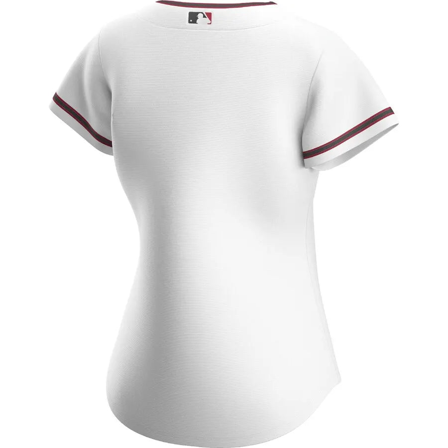 Nike D-Backs White Jersey - Hình 3