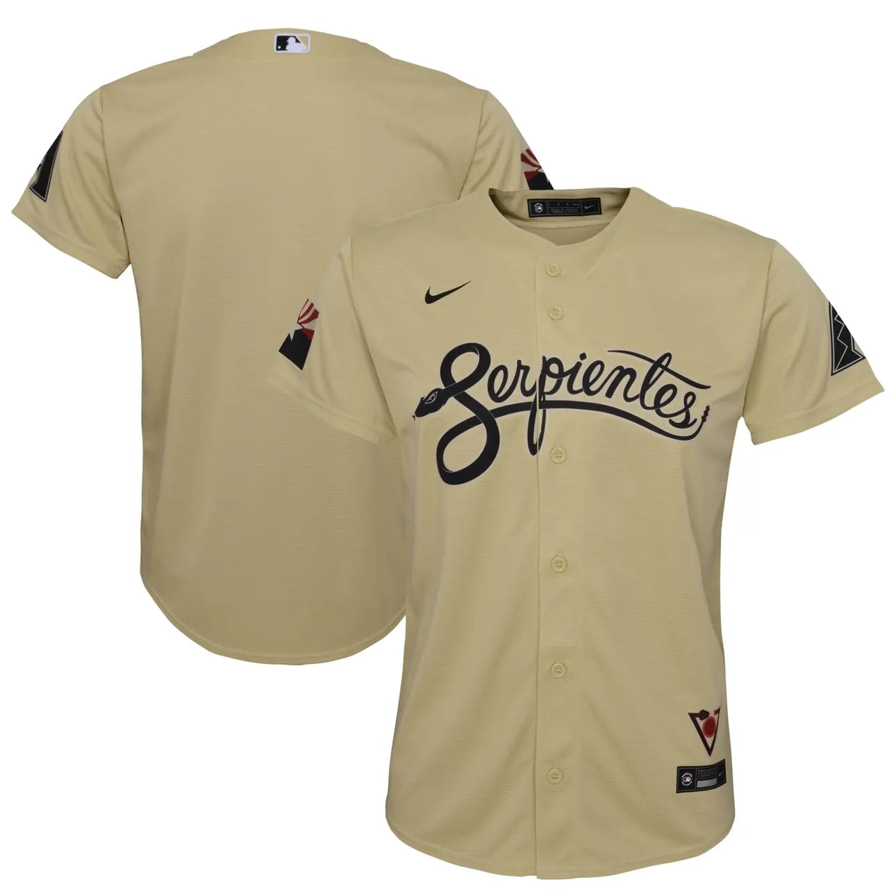 Diamondbacks Serpientes Jersey - Hình 2