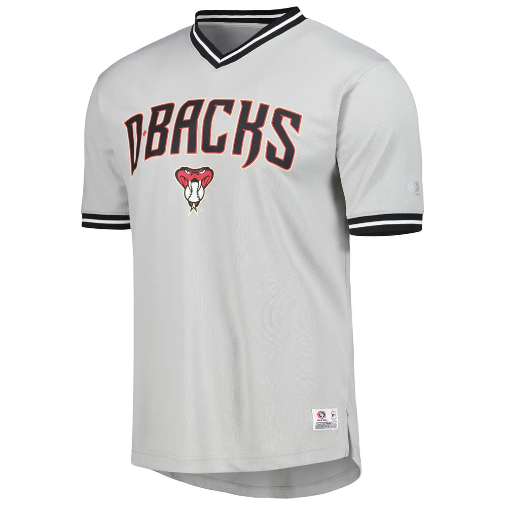 Diamondbacks Gray Throwback Jersey - Hình 3