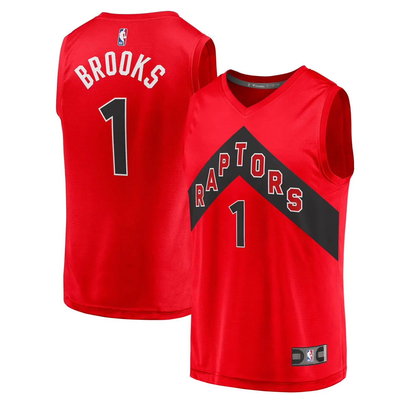 Brooks Raptors Red Jersey - Hình 2
