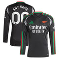 Adidas Arsenal Black Long Sleeve Jersey