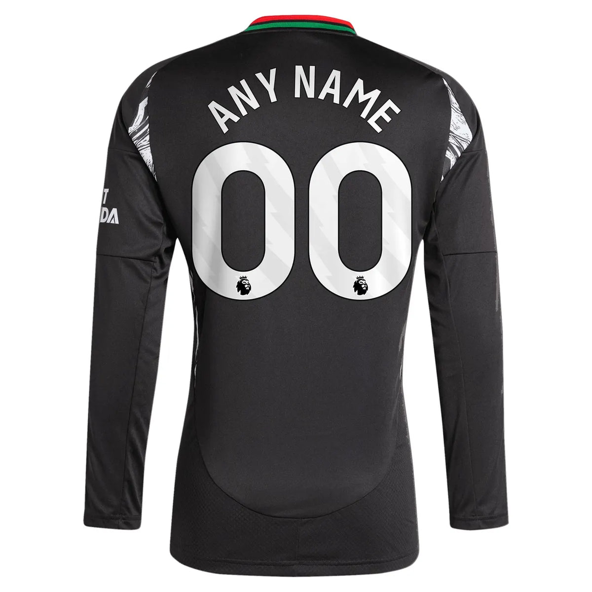 Adidas Arsenal Black Long Sleeve Jersey - Hình 3