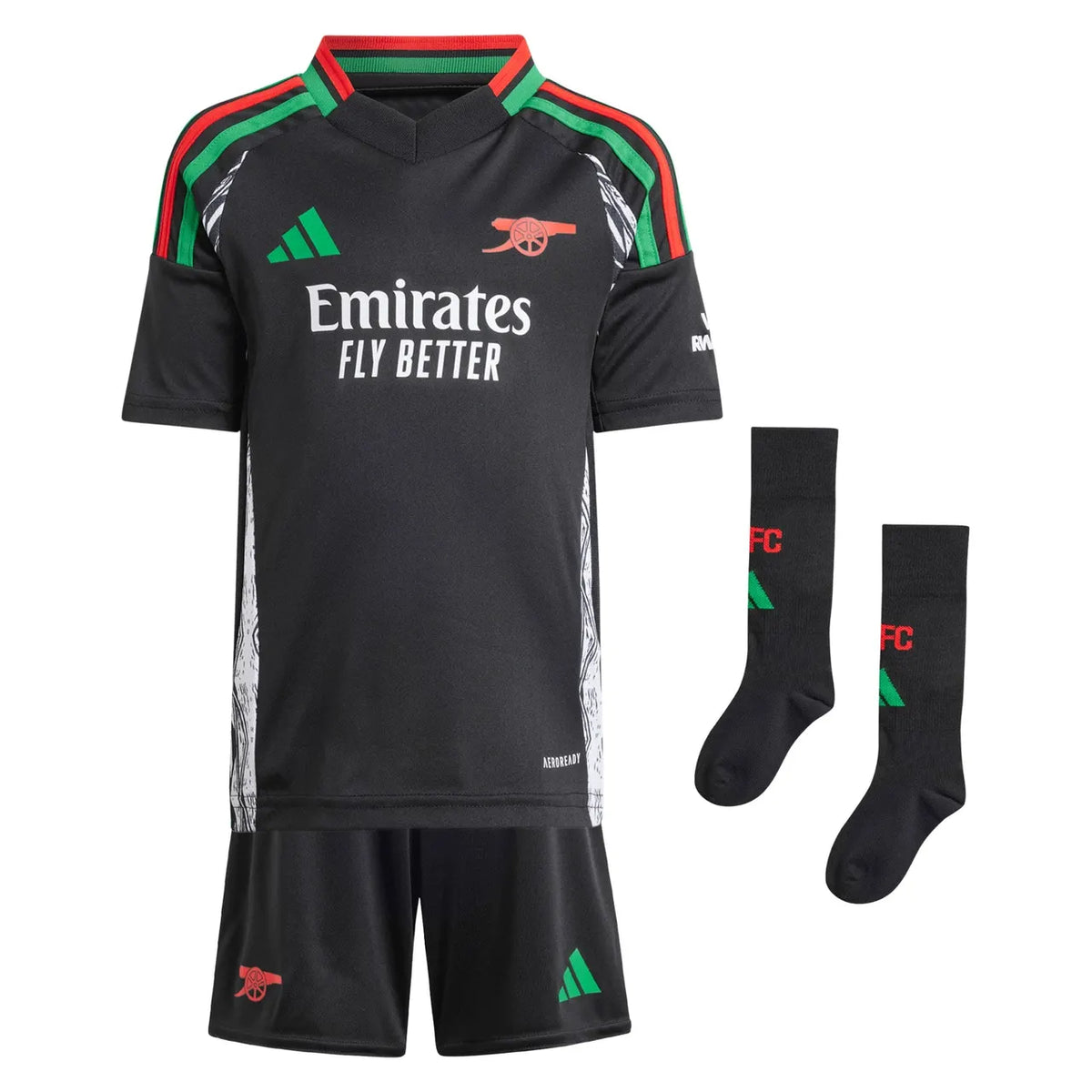kit Adidas Arsenal Black Jersey