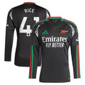 black Adidas Arsenal Rice Jersey