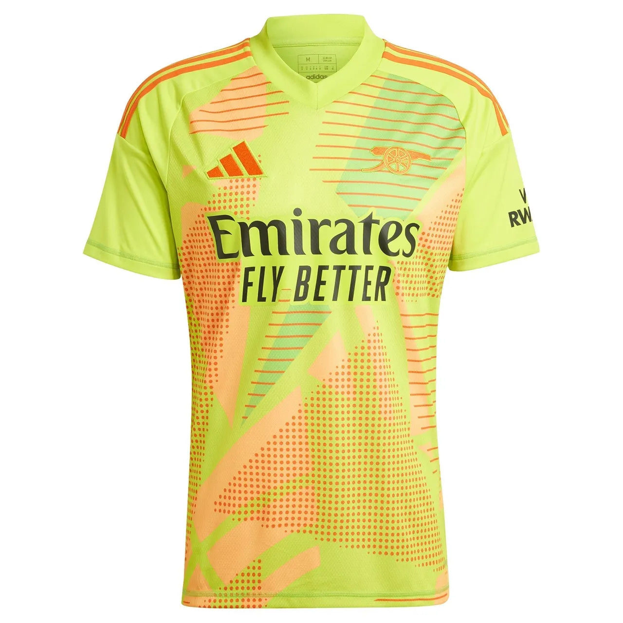 fluorescent Adidas Arsenal Away Jersey - Hình 2