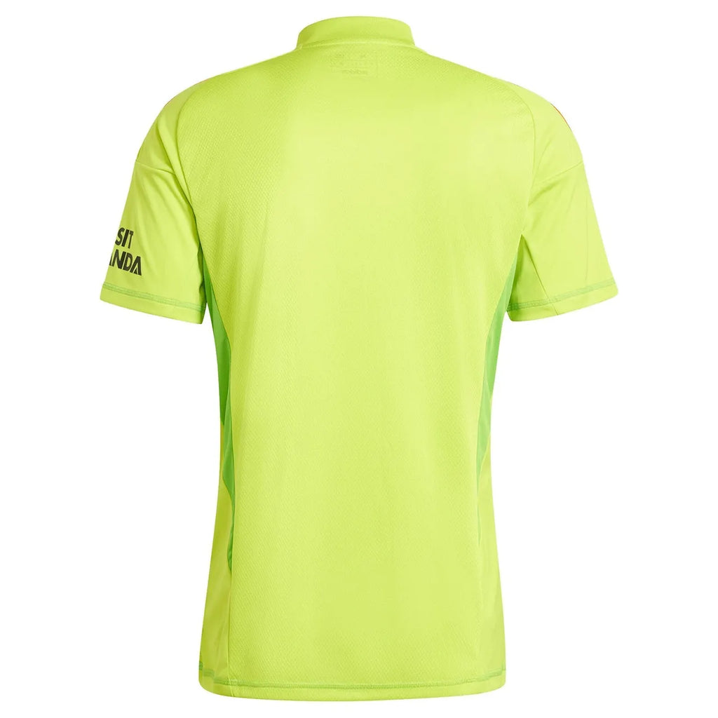 fluorescent Adidas Arsenal Away Jersey - Hình 3