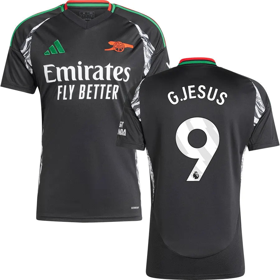 Arsenal Black Jersey Adidas - Hình 6