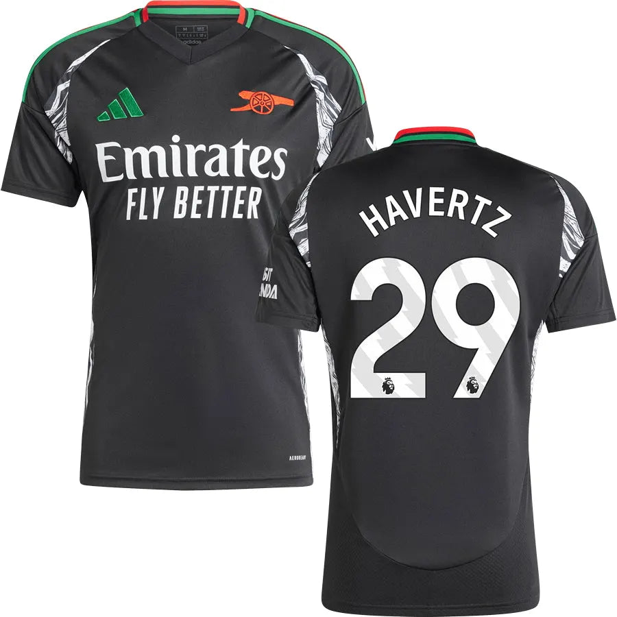 Arsenal Black Jersey Adidas - Hình 3