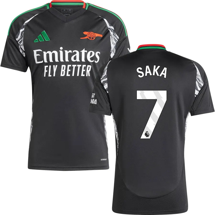 Arsenal Black Jersey Adidas - Hình 4