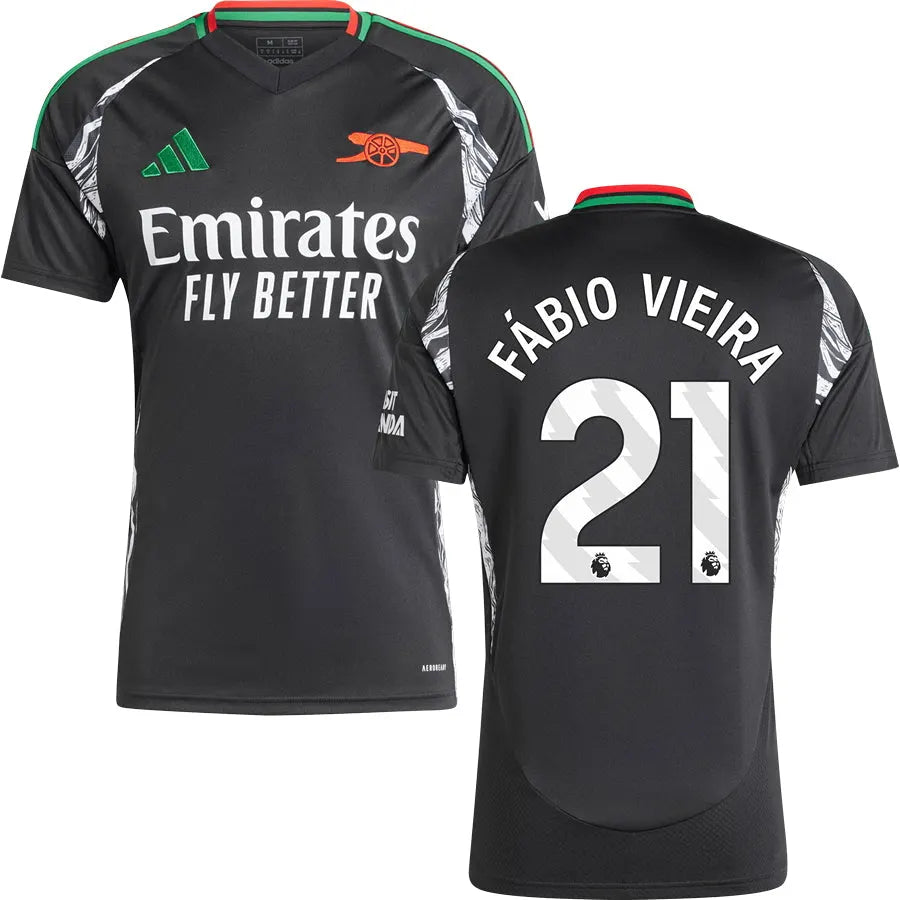 Arsenal Black Jersey Adidas - Hình 2