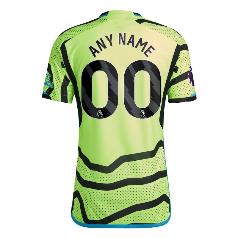 Arsenal Lime Green Jersey - Hình 2