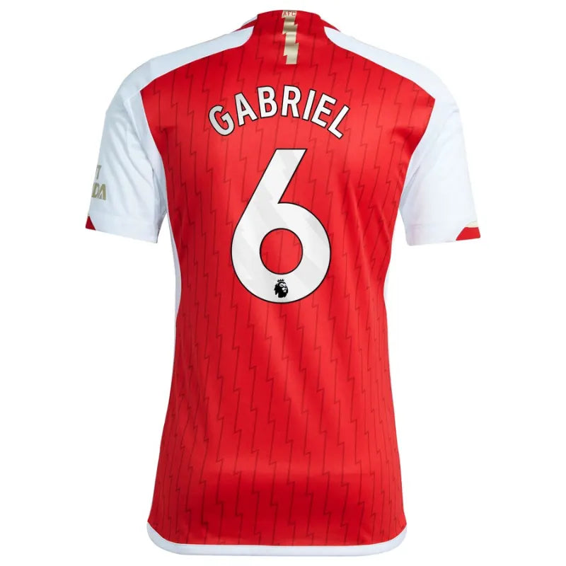 Gabriel Arsenal Home Jersey - Hình 2