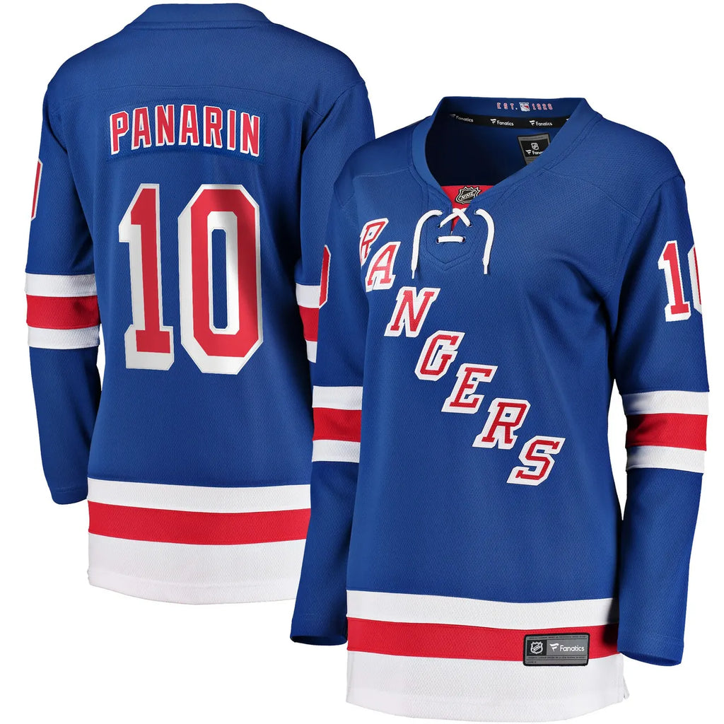 Panarin Rangers Blue Jersey fanatics - Hình 2