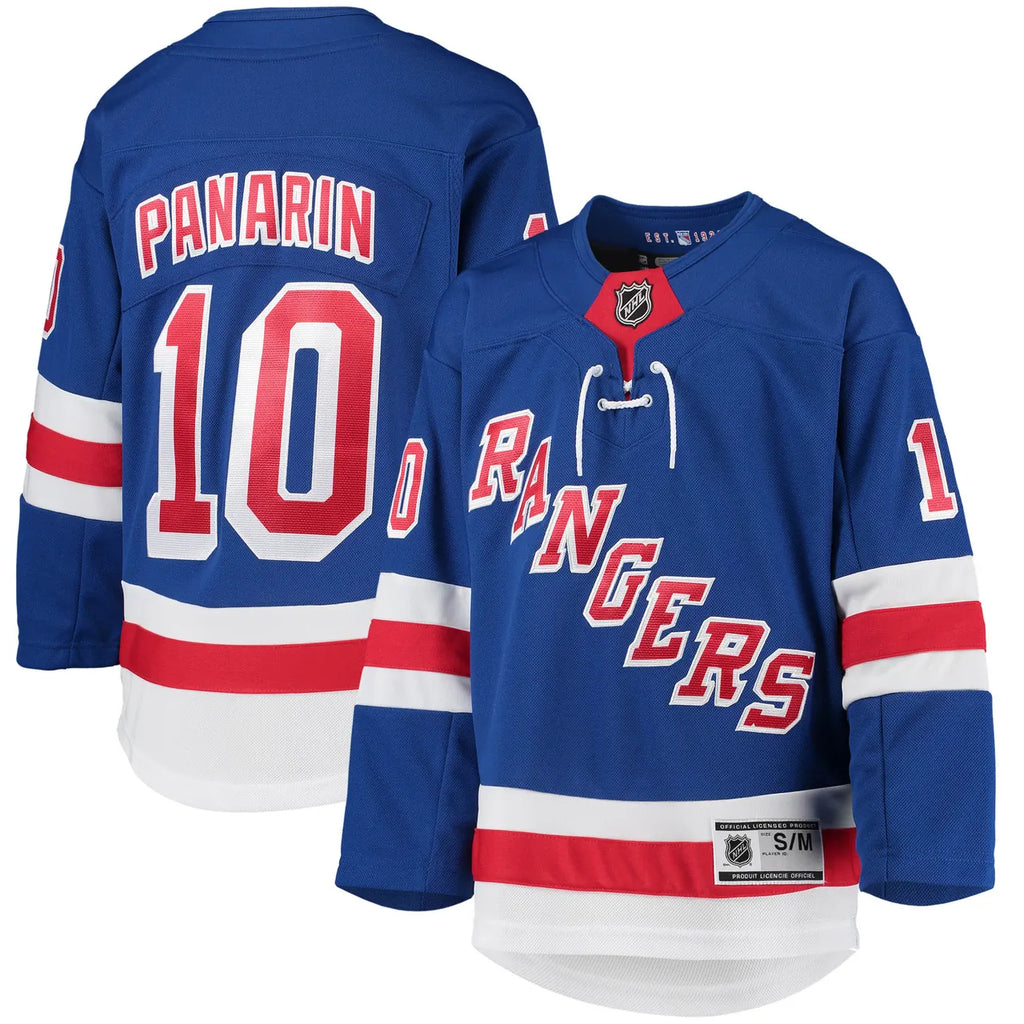 blue Fanatics Panarin Rangers Jersey - Hình 2