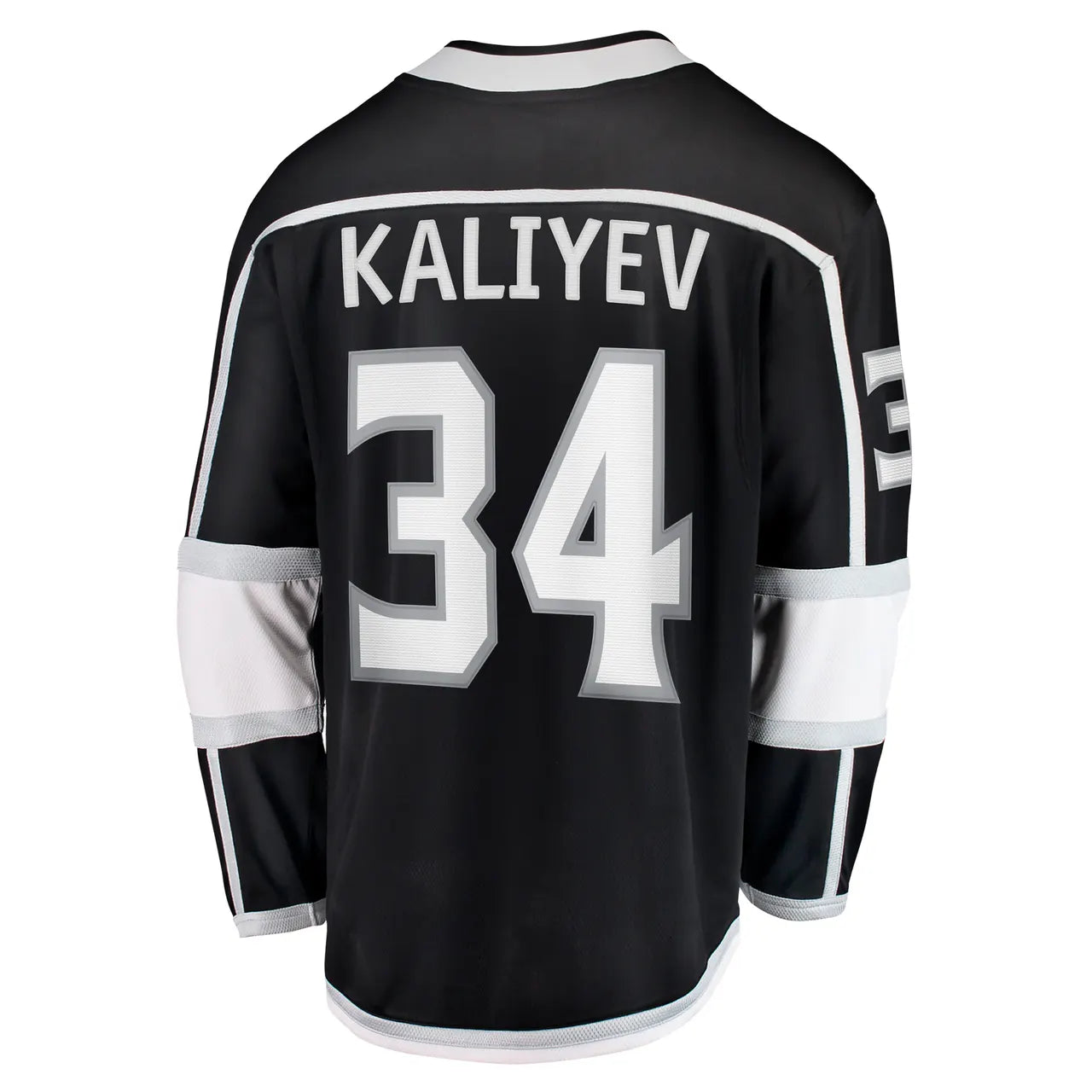 fanatics Kaliyev Kings Black Jersey - Hình 2