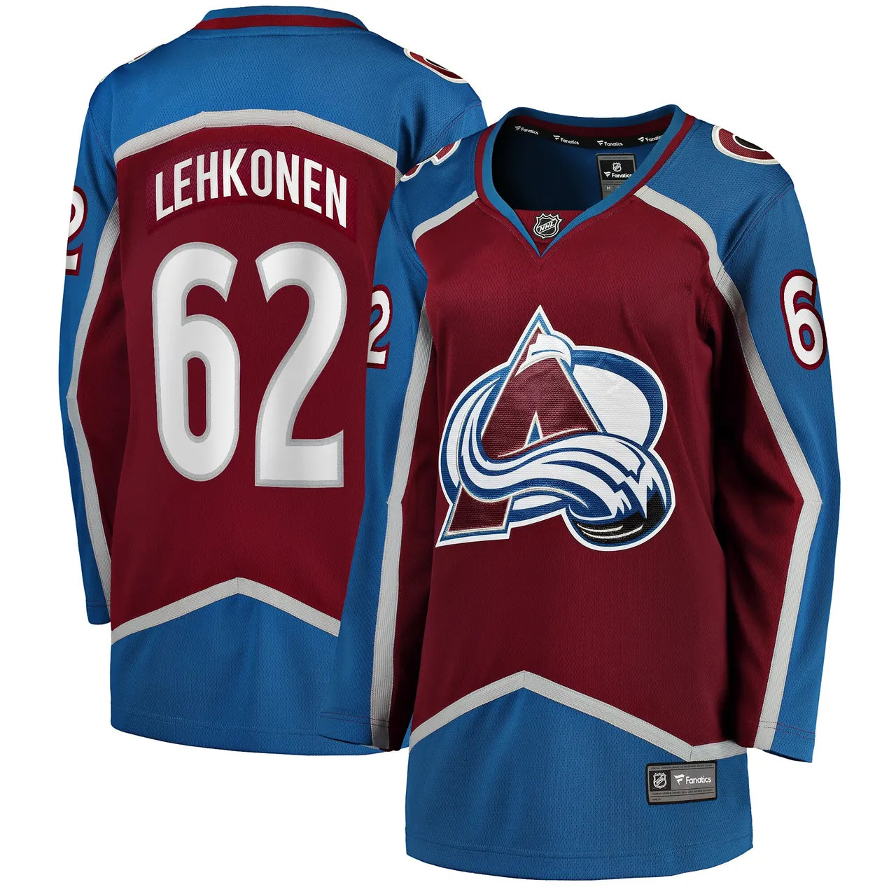 Lehkonen Avalanche Burgundy Jersey - Hình 2