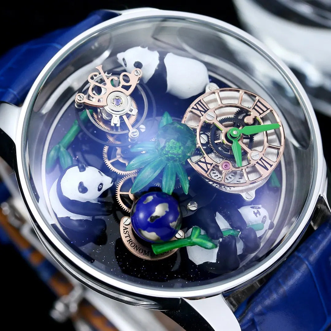 Konhon Panda Rose Gold Watch - Hình 13