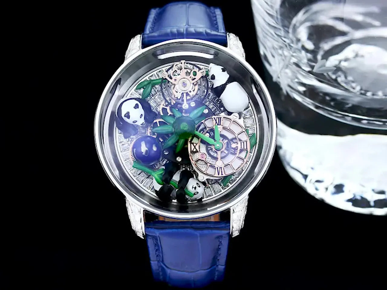 Konhon Panda Rose Gold Watch - Hình 2