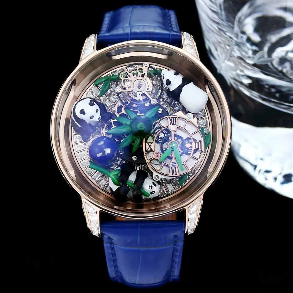 Konhon Panda Rose Gold Watch - Hình 10