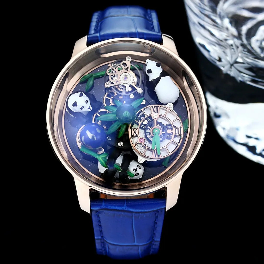 Konhon Panda Rose Gold Watch - Hình 3