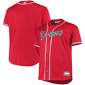 majestic Braves Red Alternate Jersey