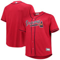 Braves Red Home Jersey majestic