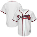 Braves White Home Jersey majestic