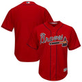 majestic Braves Red Home Jersey