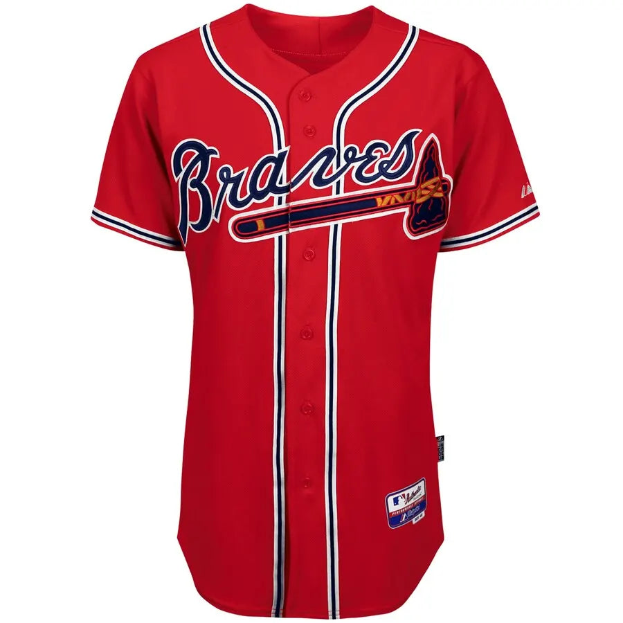 Braves Red Home Jersey nike - Hình 2