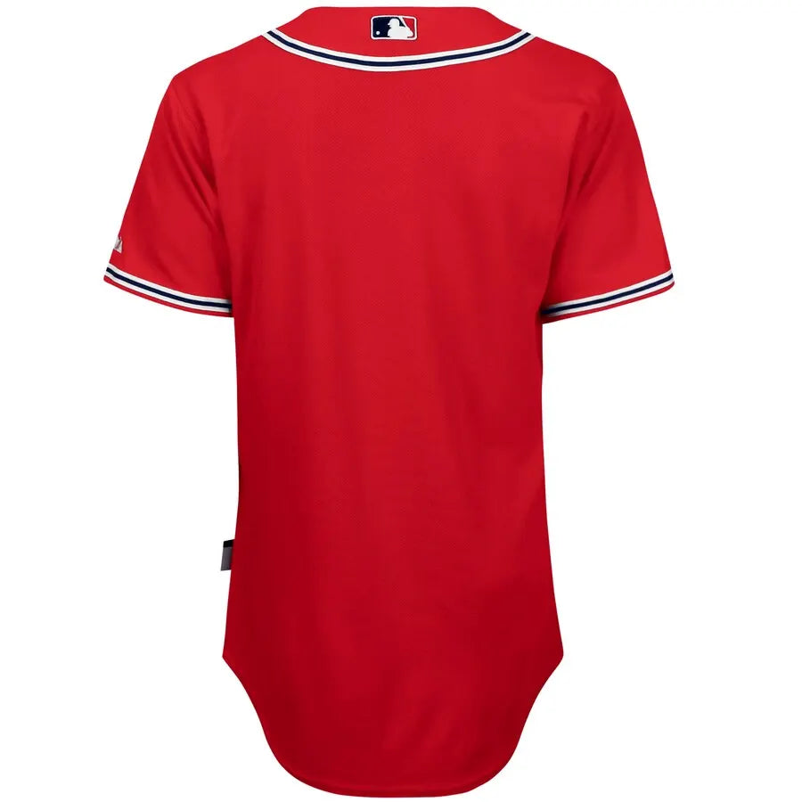 Braves Red Home Jersey nike - Hình 3