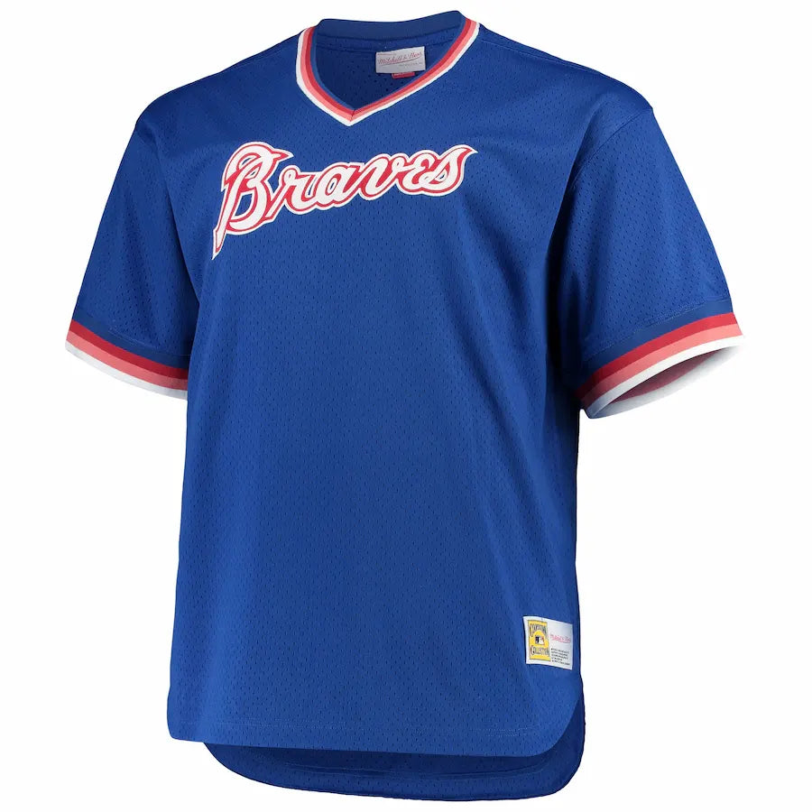 Braves Blue Mesh Jersey - Hình 2