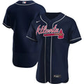 nike Braves Navy Alternate Jersey