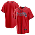 nike Braves Red Alternate Jersey