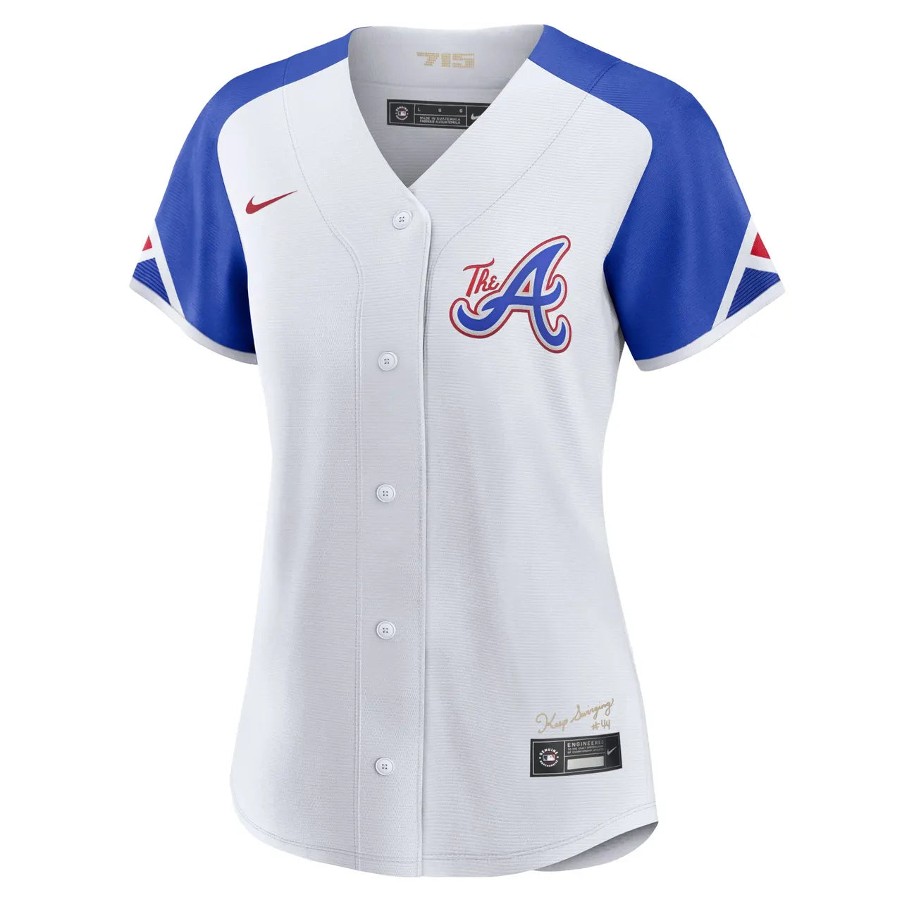 Braves 715 White Jersey - Hình 3