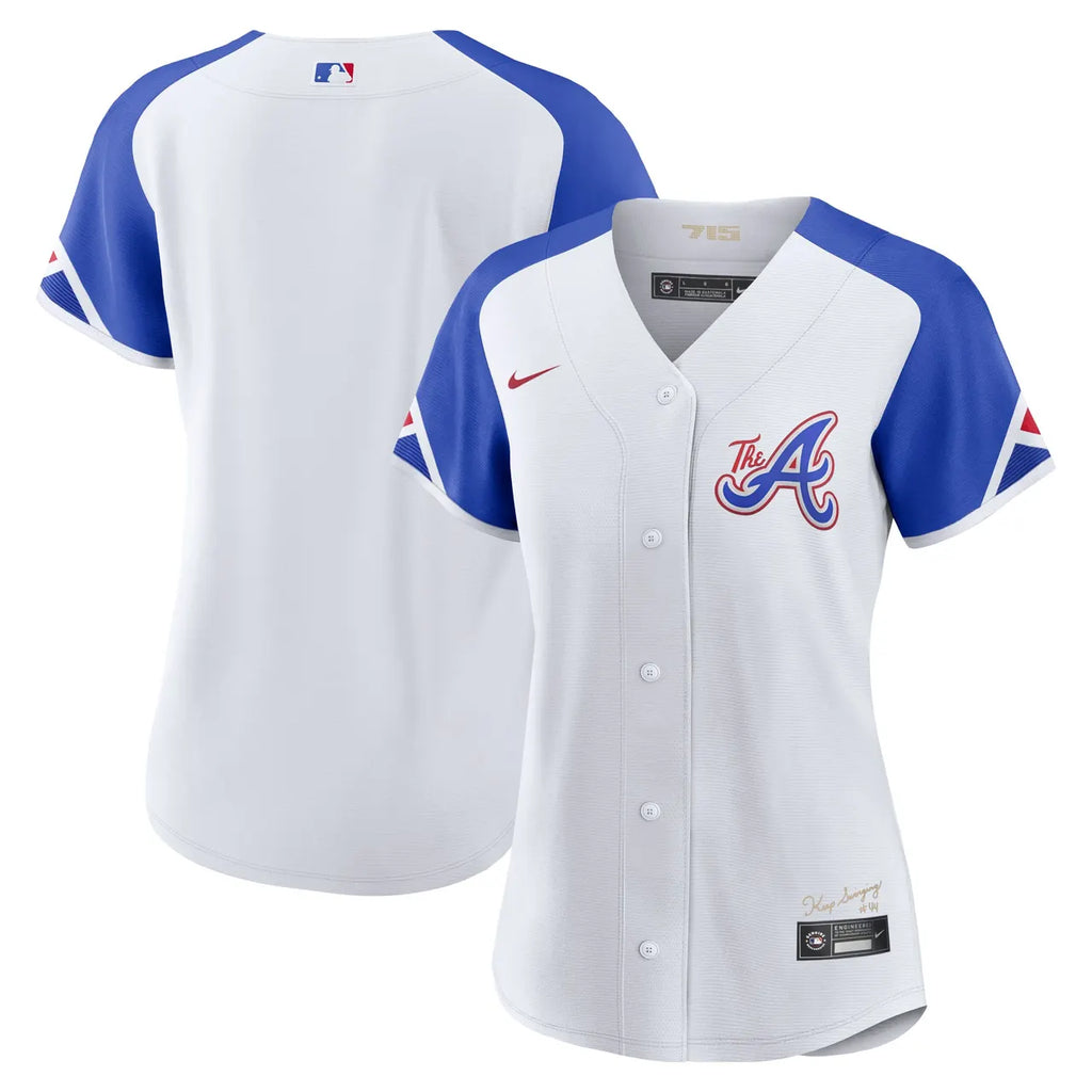 Braves 715 White Jersey - Hình 2