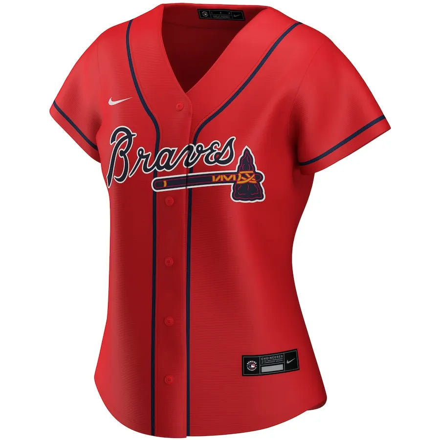 Braves Red Women's Jersey - Hình 2