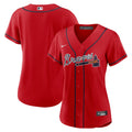 nike Braves Red Alternate Jersey
