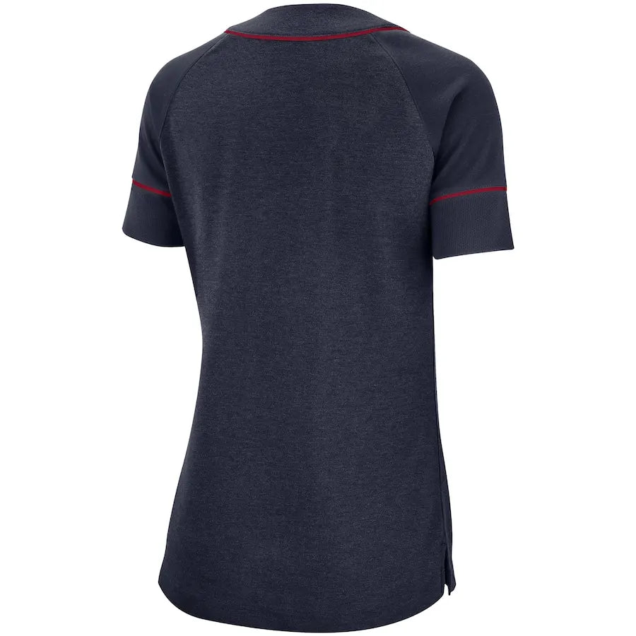 Braves Navy Women's Jersey - Hình 3
