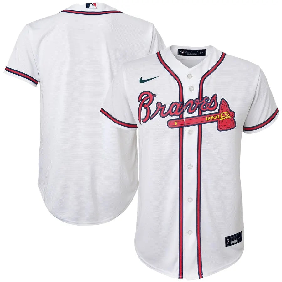 Braves White Home Jersey