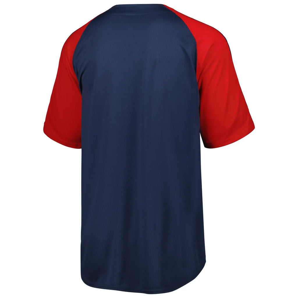 Braves Navy Raglan Jersey - Hình 4