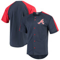 Stitches Braves Navy Jersey