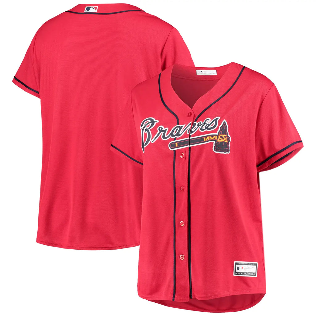 Braves Red Alternate Jersey
