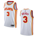 Trae Young Hawks White Jersey nike