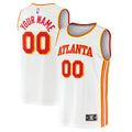 Hawks White Custom Jersey fanatics