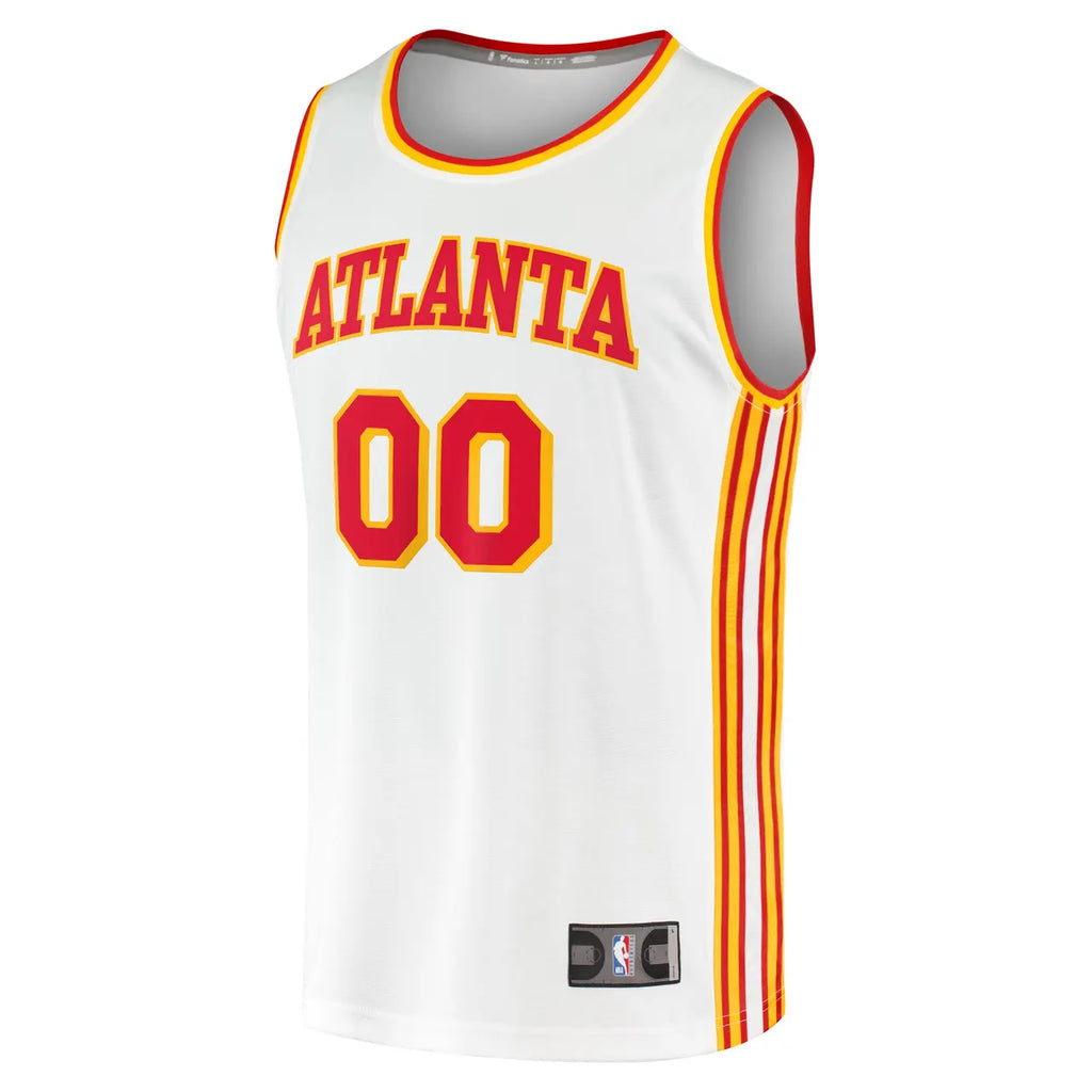 Hawks White Custom Jersey fanatics - Hình 3