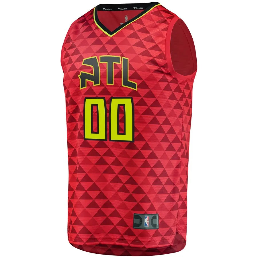 Hawks Red Triangle Custom Jersey - Hình 2