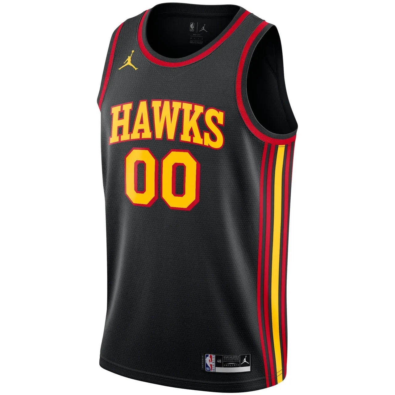 Nike Hawks Black Jersey - Hình 3