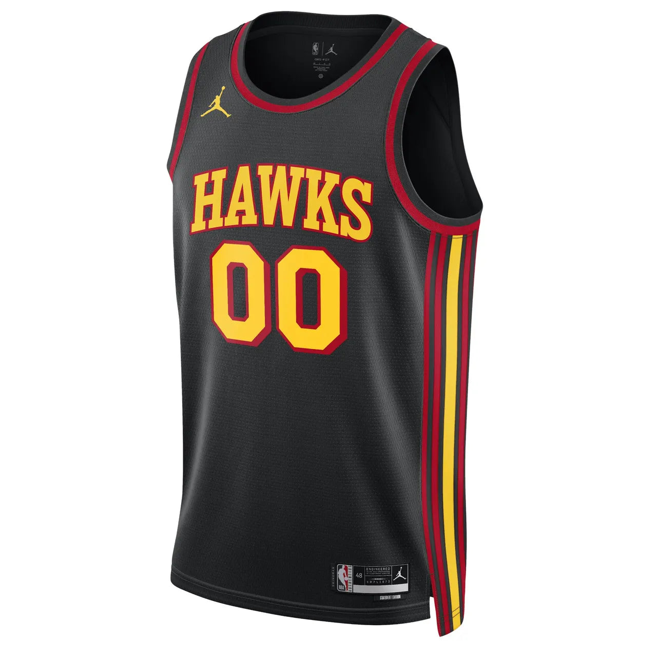 Hawks Black Statement Jersey - Hình 2