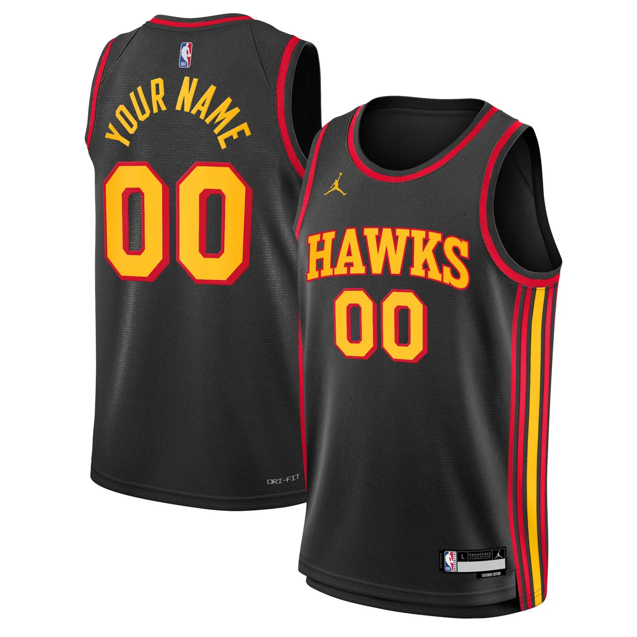 Jordan Hawks Black Statement Jersey