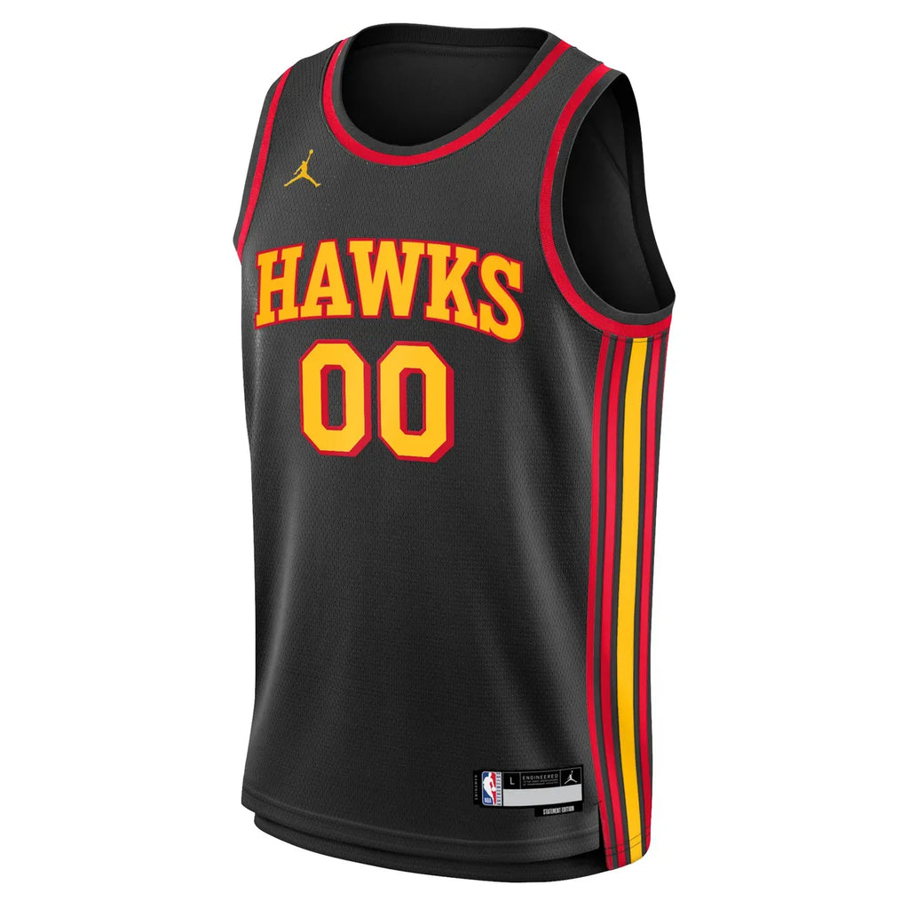 Jordan Hawks Black Statement Jersey - Hình 2
